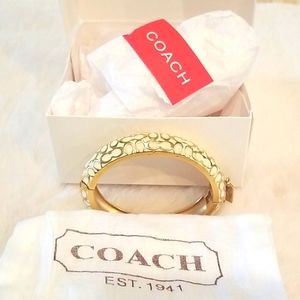 Coach hinged Bangle